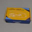 RJ45 Crimp Tool Kit Ethernet Crimping Tool Wire Crimper Stripper Cutter for Cat5e Cat6 Cat6a Pass Thrugh Connectors with 10 pieces Cat6 Connectors and 1 piece mini wire stripper