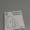 woric Double Faced White Ribbon 1 inch 60 Yards Gift Satin Ribbon for Wedding Mother's Day Decor Hair Bows Crafts Bridal Shower Bridesmaid Gifts Wrapping