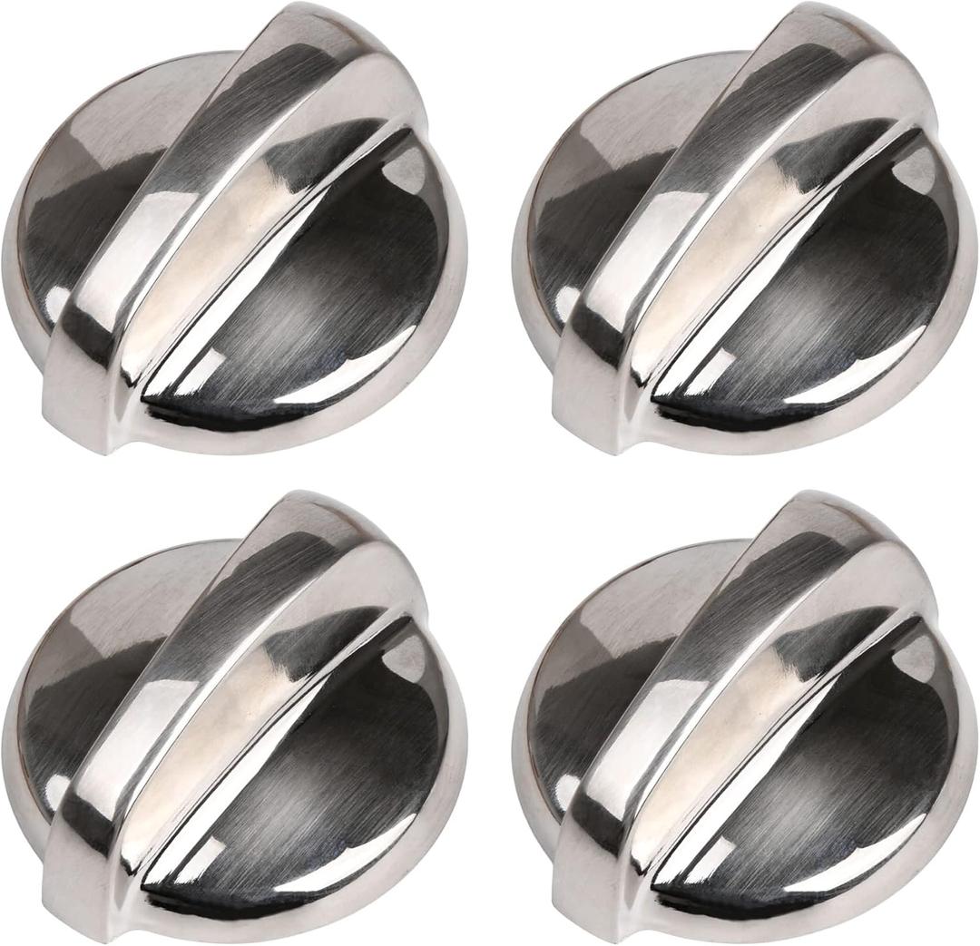 WB03T10295 Stove Oven Control Knob Replacement for GE,Replaces AP4411070 1473270 AH2353386 Pack of 4