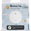 Air Smart Tracker Tag for Android, Item Locator Key Finder Works with Find Hub App, Luggage Tracker for Keys, Wallet, Suitcase, IP67 Waterproof, Compatible with Galaxy & Pixel Android Phone