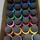 Acrylic Paint Set - 24 Colors 2 oz/59 ml Acrylic Paints for Professional Artists with 10 Brushes , Art Supplies for Painting Canvas Rock Wood Ceramic Glass Art Craft Painting, Rich Pigments Lasting Quality for Beginners