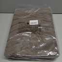 PLEASOR Front Door Mat, Absorbent Dirt Trapper Welcome Door mat Indoor, Non Slip Machine Washable Entryway Rug, Low Profile Doormat, Dog Door Mat for Muddy Paws and Shoes, 32x47, Brown