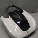 Cordless Robotic Pool Cleaner, Portable Swimming Robotic Pool Vacuum Self-Parking Technology (White)