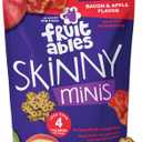 Fruitables Skinny Mini Dog Treats, Healthy Sweet Potato Treat for Dogs, Low Calorie & Delicious, Puppy Training, No Wheat, Corn or Soy, Made in the USA, Bacon and Apple Flavor, 12oz (EXP 05/17/28)