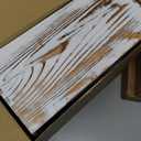 Juexica Set of 4 Large Wood Display Risers Rustic Cupcake Stand Size 11.8",10",7.8",6.3", Wooden Stackable Display Box Wood Cake Stand for Dessert Wedding Birthday Christmas Party(Classic)