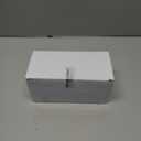 1000pcs Clear French False Nails Tips Press on Fake Nails Half Cover Acrylic Nails Artificial Nails Extension 10 Sizes for Nail Salons and DIY Nail Art(2x500pcs)