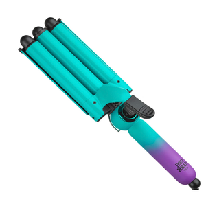 Bed Head Wave Affair Jumbo 3 Barrel Hair Waver | Quick Styling, Serious Hold, & Less Heat Damage | Heat Protectant Glove Included for Easy, Custom Styling