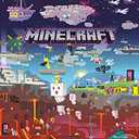 Trends International Minecraft - World Beyond Wall Poster, 22.375" x 34", Unframed Version Pack of 2