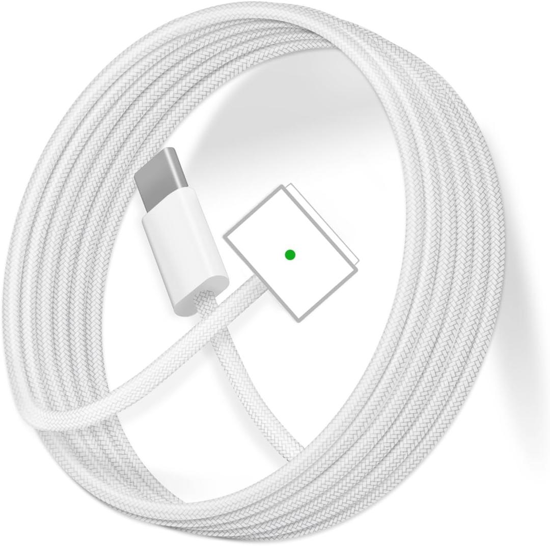 140W USB-C to Magnetic 3 Cable(2m/6.6ft),Compatible with Mac Air 2023/2022(M2,M3,M4),Mac Pro 2023(M1,M2,M3 14-16 inch),MacBook Pro Charger Cord (M2,M3,M4)