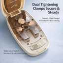 Premium Multi-Pill Cutter  Cut Multiple Large or Small Tablets at Once, Medical-Quality Stainless Steel Blades, Time-Saving Pill Splitter for Home, Care Facilities & Travel (White)