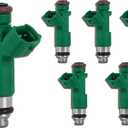 6PCS Fuel Injectors FJ1017 16600-JK20A Compatible for Nissan Altima 2007-2018/Compatible for Infiniti EX35 FX35 2008-2012/Compatible for Murano 2009-2020