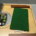 Palladium Golf Chipping Game Board - Solid Wood Golf Game Cornhole Set