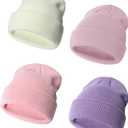 ENBAOHUI Baby Beanie Hat Newborn Winter Warm Knit Hat Kids Soft Beanie Cap Boys Girls Winter Warm Knit Hat