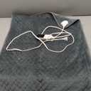 King Size Heating Pad for Back Pain 32"x24" Extra Large Electric Heating Pad for Period Cramps Relief & Body Neck Shoulder Auto Shut Off Heat Pad Temperature Settings Machine Washable Gray