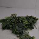 Serwalin 100pcs Artificial Mixed Eucalyptus Stems Leaveas Bulk, 4Kinds Fake Grennery Silver Dollar Eucalyptus Leaves Picks,Faux Greenry Stems Sprays for DIY Bouquets Floral Arrangement Home Decor