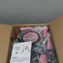 besrey Colorful Lighting Toddler Tricycle for Ages 18 Months to 5 Years, Toddler Bike with Bell, Kids Tricycle, Gift for 2-5 Year Olds, Toy for Boys and Girls, Tricycle for Toddlers, Pink (Pink Flash Wheel)