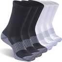 Dsource Running Socks Womens, Cooper Socks Crew Socks Soccer Baseball Golf Cycling Socks Athletic Long Socks 6