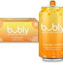 bubly Sparkling Water, Zero Sugar & Zero Calories, Seltzer Water, Orange Creamsicle, 12 Fl Oz Cans (Pack of 7) 01/26/26 and Snapple Kiwi Strawberry Juice Drink, 16 Fl Oz (Pack of 3) - 10 Pack 12/09/25