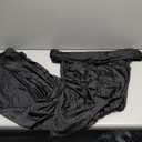 Memoriesea Women's Elegant Off Shoulder High Split Bodycon Evening Wedding Maxi Dress (Black, X-Large)