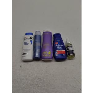 Peppermint & Aloe Hair Scalp Serum; CeraVe Gentle Hydrating Shampoo; Roux Rejuvenating Porosity; ATTITUDE Shampoo; Selsun Blue Medicated Antidandruff Shampoo