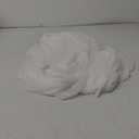 Ling's moment Wide White Sheer Curtains, Chiffon Wrinkle-Free Window Doorway Drapes Backdrop for Sliding Glass Doors Living Room Wedding Party Bedroom Farmhouse Arch Stage, 5ft x 10ft 2 Panels