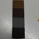 Bessrung 100 Pcs Thick Seamless Brown Hair Ties, Ponytail Holders Hair Accessories for Women Girls No Damage for Thick Hair Daily Use(Natural Colors)