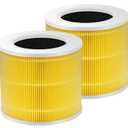 Core Mini-P Air Purifier Pet Allergy Replacement Filter for LEVOIT Core Mini Air Purifier, Core Mini-P Filter, 3-in-1 Pet Care High Efficiency H13 HEPA Filter, Core Mini-RF, Yellow
