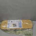 LONBET Toilet Paper Storage for 12 Rolls, Stackable & Foldable - The Ultimate Bathroom Organizer - Waterproof Basket with Bamboo Lid - Elegant Toilet Paper Storage Holder, Gray (Grey)