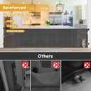 Reinforced 150 Extra Wide Retractable Baby Gate with Cat Door 12.5ft Outdoor Pet Gates for Wide Openings 37 Inch Tall Retractable Dog Gates for Doorways Long Pet Gate Indoor with Cat Door, Black