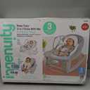 Ingenuity Keep Cozy 3-in-1 Grow with Me Vibrating Baby Bouncer, Seat & Infant to Toddler Rocker, Vibrations & -Toy Bar, 0-30 Months Up to 40 lbs (Weaver)