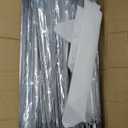 60 Pack Clear Wedding Umbrellas Bulk Transparent Auto Open Stick Umbrellas Windproof Waterproof Large Canopy Umbrella with White European J Hook Handle for Wedding Bride Groom Photography Golf Outdoor