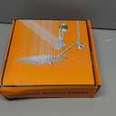 10 inch Rainfall Shower Head Combo Stainless Steel, THE FIRST WATERFALL mode, 10 Inch Rain Shower Head with Handheld 6 Spray Modes High Pressure, Overhead Shower Adjustable Extension Arm,Chrome (Silver)