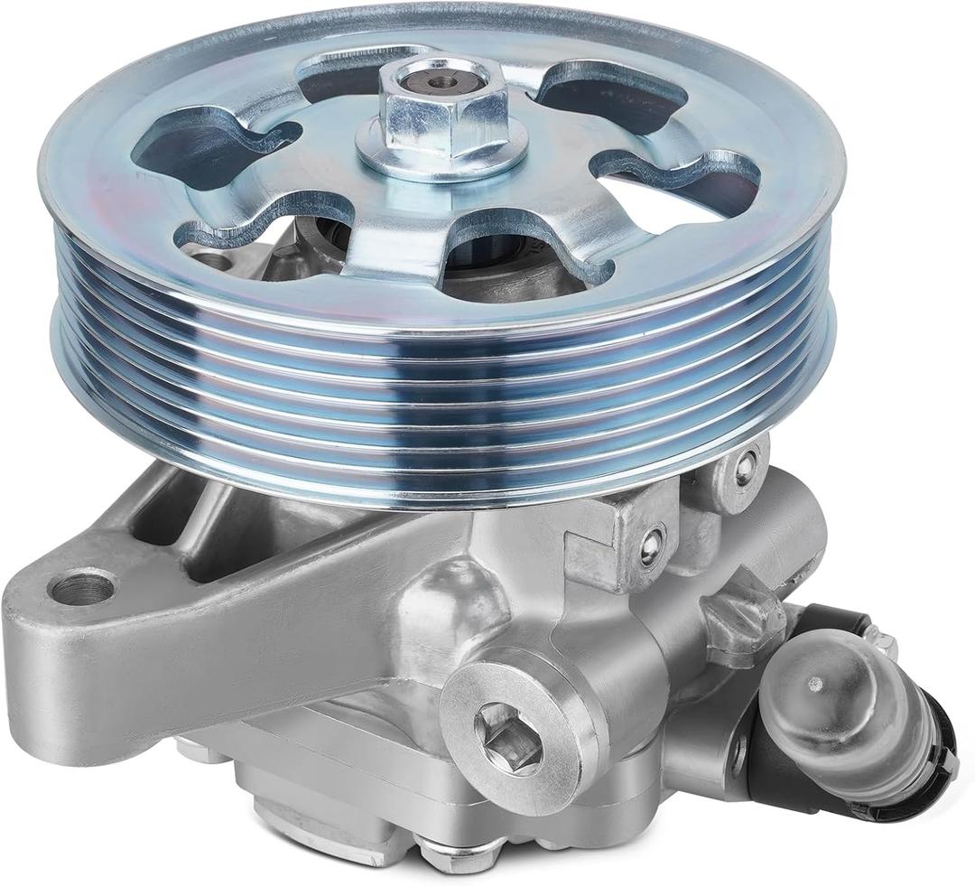 21-5419 Power Steering Pump with Pulley Compatible with Honda CR-V EX LX 2002-2004, Acura TSX Base 2006-2008 2.4L L4, Power Assist Pump Replace # 56110PNB306, 56110PNBA01, 56110PNBA02