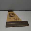 OEM Quality Windshield Wiper Blades, 18 and 18 DSV Standard Car Wiper Blades With Universal U/J Hook Only, Automotive Replacement Wiper Blades for my Car, Water Repellency Wiper Blade, Pack of 2