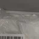 NICETOWN White Linen Sheer Curtains and Drapes 84 inches Long, Rod Pocket & Back Tab semitransparent with Light Through Vertical Window Treatments for Sliding Glass Door & Living Room, 52"W, Set of 2