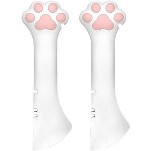 Silicone Cat Food Spoon, Cat Dog Food Can Opener Paw,Manual Can Openers for Dog Cat Pet Food Storage-2PCS