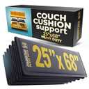Golden Home Essentials XXL Heavy Duty Couch Cushion Support (25" × 68") – Foldable, Moisture Resistant Couch Board to Fix Sagging Seats – Reinforced, Breathable, Universal Fit