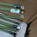 6FT Artificial Palm Tree, Tall Faux Palm Tree Indoor with Fake Plants Tall, Artificial Plants with Lifelike Leaves for Home Office Decor (White)