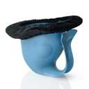 Potty for Newborn Baby Potty Training; for Diaper Free Baby Elimination Communication Indoor & Outdoor; Attractive Fish Shape (Blue)