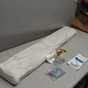 Gutter Guards 6 inch, Aluminum Leaf Filter Rain Gutter Covers with Screws Included, 32 PCS 108FT DIY Gutter Guards Protection for 5-inch and 6-inch Gutters, Fits Any Roof or Gutter Type (Mill Finish)