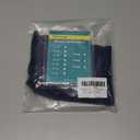 Toddler Size Pillow Protectors Viscose Derived from Bamboo - Set of 2 Zippered, 400 Thread Count Cooling Pillow Case Soft 13"x18" (2 Pcs, Navy Blue,Toddler)