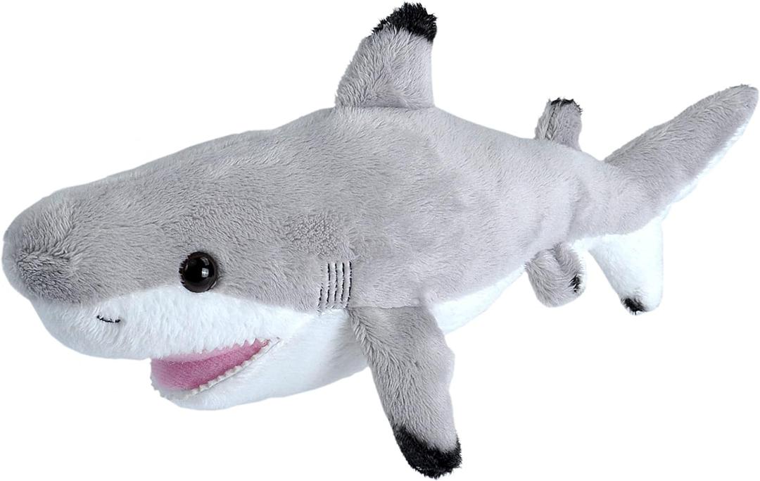 Wild Republic Black Tipped Shark, Plush Stuffed Animal, Plush Toy, Gifts for Kids, 11 Inches Wild Republic Black Tipped Shark, Plush Stuffed Animal, Plush Toy, Gifts for Kids, 11 Inches