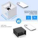 ledmo LED Up and Down Outdoor Wall Sconces White 6000K 20W High Power Aluminum Anti-Rust Exterior Light Fixture IP65 Waterproof Adjustable Light Beam 1800LM for House Home Patio Garage 1 Pack