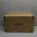 caktraie Makeup Organizer Storage with 16 Drawers, 4 Pcs Desktop Office Supplies, Desk Organizers, Clear Accessories, Dustproof Storage Drawer and for Make Up, Jewelry, Pen, Stationary