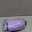 iBuddy Dog Winter Coat for X-Large Dogs, Easy on Dog Snow Fleece Coat Velcro Waterproof Pet Puffer Jacket with Harness Hole Adjustable Reflective Quilted Pet Cold Weather Vest for Girl Female (Purple)