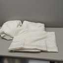 CGK Unlimited 4 Piece + 6 Piece Queen Bed Sheets Set - Antique White