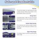 Baby Hip Carrier - Infant Toddler Hip Seat for 0-36 Months (0-66 lbs) Adjustable Waistband, Breathable Mesh & Enhanced Safety, Side-Carry & Front Carry Options (Star)