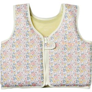 SUNNYLiFE Swim Vest, 3-6, Into The Garden Ditsy Floral, EPE/Natural Rubber/Polyester, 15.75x14.17x1.97 inches, 1.49 lbs, Size 4T