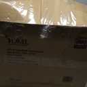 DMI Drop Arm Portable Toilet Commode, Extra-Wide Seat, 500 Pound Weight Capacity, Bucket with Lid Included, Adjustable Legs, Elderly Assistance Products, Grey