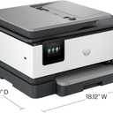 HP OfficeJet Pro 8138e Wireless All-in-One Color Inkjet Printer, Print, Scan, Copy, Fax, ADF, Duplex Printing Best-for-Home Office 